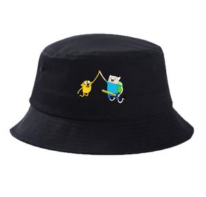 Adventure Time Merch – chapeau seau pour l'extérieur, Protection solaire, chapeau de pêcheur d'été pour hommes et femmes, 9320256