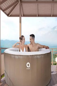 Reclame opblaasboten Volwassen opblaasboten spa Jacuzzi familie buitenfamilie zwembad1054734