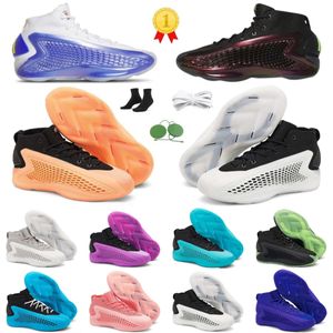 Ae 1 Best Of Stormtrooper All-Star Blue Basketball Chaussures Men avec amour New Wave Coral Anthony Edwards Training Sports Shoe