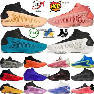 AE1 Chaussures de basket-ball AE 1 Géorgie Red Clay Shoe Mens Men All-Star The Future Best of Stormtrooper with Love Velocity Blue New Wave Anthony Edwards Coral