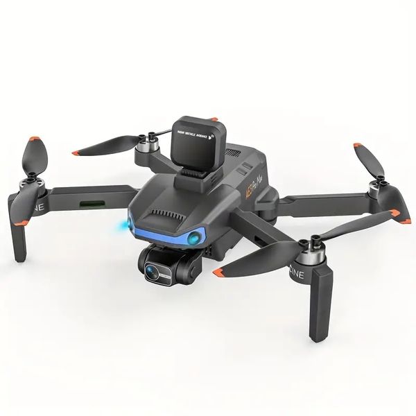 Drone professionnel AE3-Pro Max avec moteur sans balais 5G, positionnement GPS, cardan à 3 axes, positionnement du flux optique, évitement intelligent d'obstacles, double caméra HD