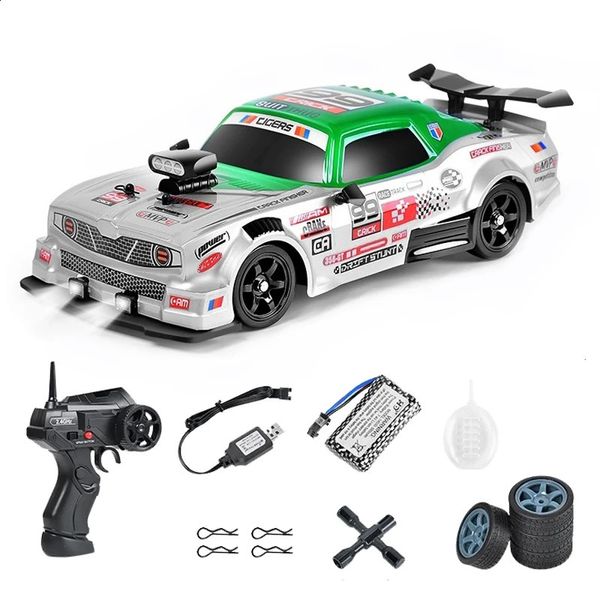 AE86 1/16 Racing Drift CAR avec télécommande Jouets RC Car Drift High-Speed Race Spray 4WD 2.4G Cadeaux de véhicules de sport électriques 240122