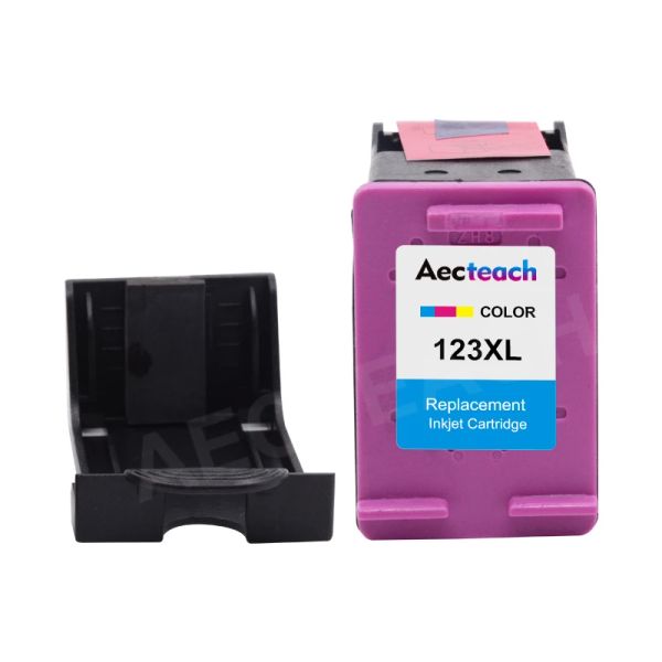 AECTAECH 123 para HP123 Cartucho de tinta 123XL para HP Deskjet 1110 1111 1112 2130 2132 2134 OfficeJet 3830 3831 3832 3834 Impresora