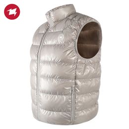 Aegismax Winter Camping Lightweight Wark Gowe Down Vest 800fp Outdoor Keep Breathable Stand Collar 231020