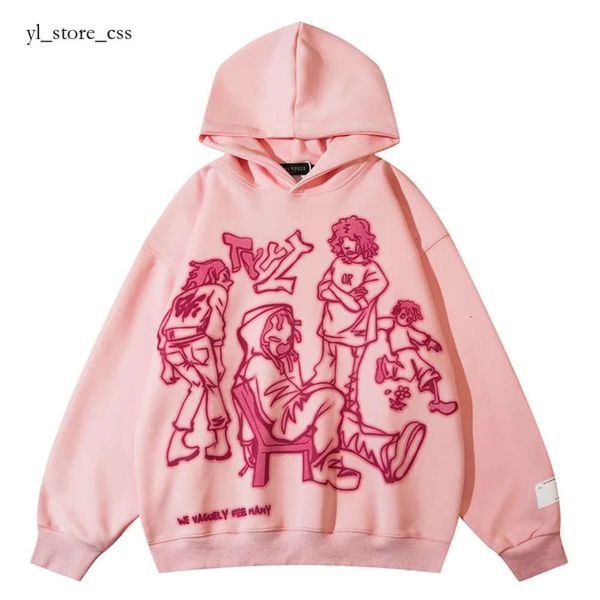 Aelfric Eden Sweat à capuche pour homme Sweat-shirts Aelfric Eden Femme Ligne de dessin animé Y2k Personnage Harajuku Hip Hop Sweat Pull 1192