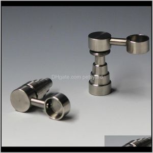 Aessories Ménage Divers Maison Gardengr2 1014Mm Bras Latéral Domeless Titanium Nail Prix De Gros Fumer Pipes Drop Delivery 2021 Gzut9