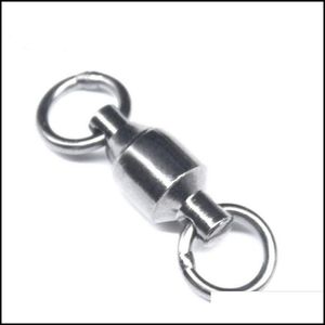 Aessories Sports Outdoorssingle Melt Ring Swivel Haute Vitesse Pêche Roulement À Billes En Métal En Acier Inoxydable Pêches Tackle Arrivée 0 95Jy Uu D