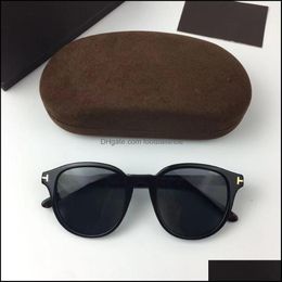 Aesses Tom 752 Top Original High Quality Designer Sunglasses pour hommes Famous Fashionable Classic Retro Luxury Brand Eyeglass Fas2975
