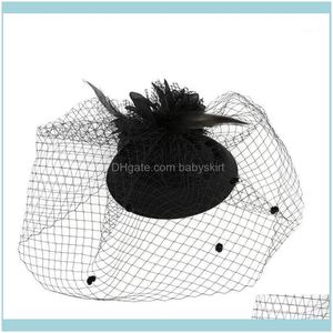 Aessories Tools Hair Productsaessories Fascinators Hats Pillbox Hat Cocktail Party Headwear For Girls And Women