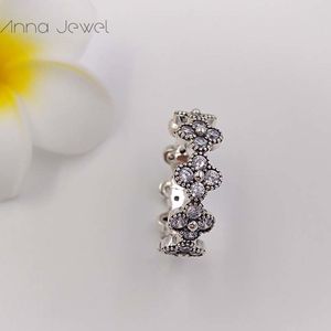 Esthetische sieraden maken bruiloft boho stijl engagement oosterse bloesem pandora ringen voor vrouwen mannen paar vinger ring sets verjaardag valentijn geschenken 191000cz