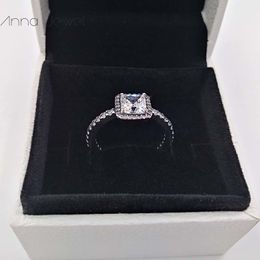 Esthetische sieraden bruiloft boho stijl verloving diamant tijdloze elegantie pandora ringen voor vrouwen mannen paar vinger ring sets verjaardag valentijn geschenken 190947cz