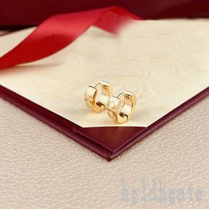 Esthetische liefde Diamant oorrangontwerpers Chunky Stud Accessoires Aesthetische Tiktok Kleine dames mannen Funmeisjes 10 12 jaar Schroef Hoop oorbellen Ohrringe ZB015 F23