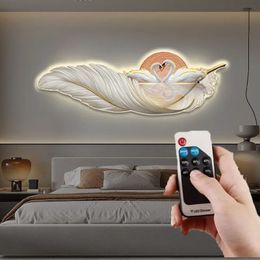 Pinturas de decoración de pared estética dormitorio de lujo 3D Relieve Led Interior Modern Decor Artems Accesorios de oficina 240420