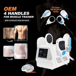 Esthetiek EMS High Intensity Sculpt 4 handgrepen luchtkoeling 7 Tesla elektromagnetische spierstimulator vetverbranding hiemt rf body sculpting spier training machine