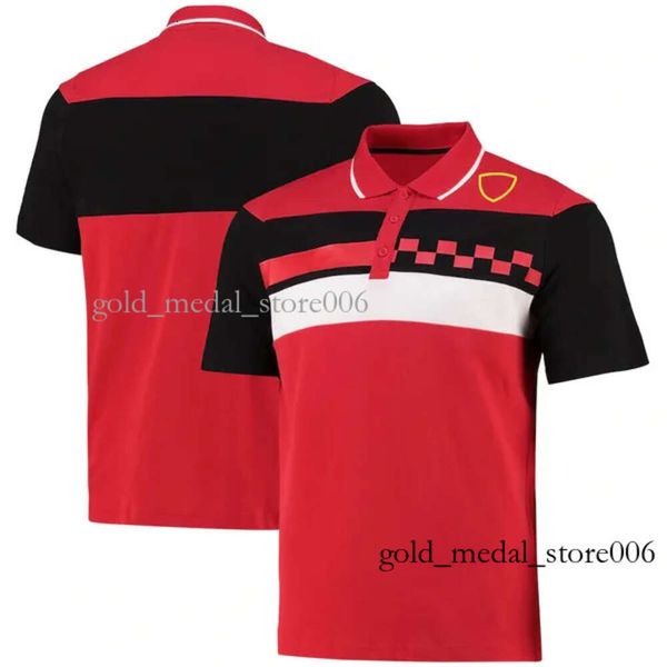 Af1 2024 Nueva camiseta de Fórmula 1 Camiseta F1 Camisetas del equipo de carreras Fanáticos de los autos Camisa POLO transpirable informal Logotipo del auto de verano Jersey Camisas de talla grande personalizadas 214