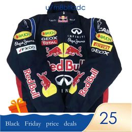 Veste de course Af1 F1 de formule 1, vêtements en coton avec Logo entièrement brodé, automne et hiver, ventes ponctuelles 398