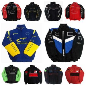 AF1 F1 Formule 1-racejas F1-jas Herfst en winter Volledig geborduurd logo Katoenen kleding Spot Sales SG