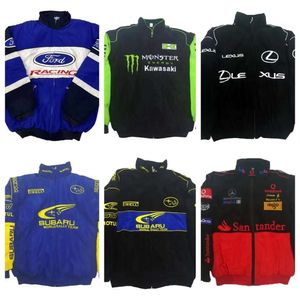 AF1 F1 Formule 1 Veste de course Veste F1 Automne et hiver Vêtements en coton entièrement brodés Ventes ponctuelles wp