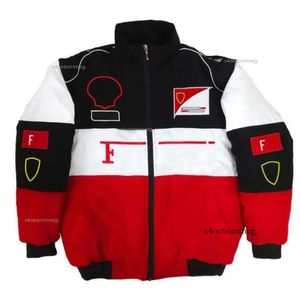 Af1 formule 1 veste de course hiver voiture entièrement brodé Logo coton vêtements Spot vente F1 107