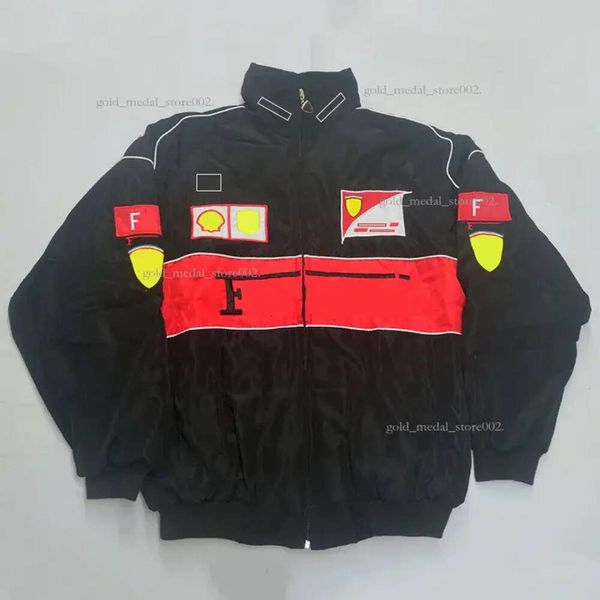 Af1 Team Racing Jacket Vêtements Formule 1 Fans Sports extrêmes Fans Vêtements F1 Vêtir 938