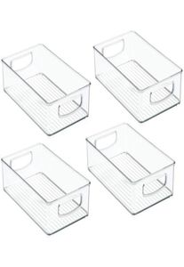 AFBC 4 Pack Panty Pantry Refrigerator Organizer Bacs for Kitchen and Cabinet Storagestackable Bacs with Poilles8706680