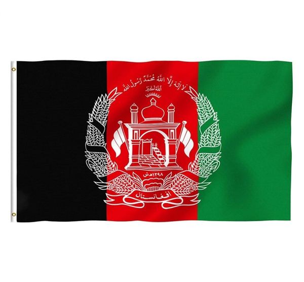 Drapeau de l'Afghanistan 90150cm Polyester 3X5FT bannière drapeaux fournitures de fête T2I525464327409