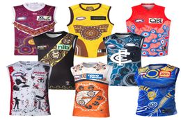 AFL alle teams Jersey 2023 Carlton Blues Gold Coast Suns Geelong Guernsey -fans tops TEES Singlet Melbourne Demons Afl Jerseys Shirt3945834