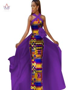 Robes africaines pour femmes plus tailles dashiki robes de manches africaines pour femmes en africain vestimentaire robe 4xl autres WY23403310348