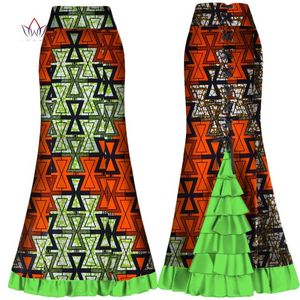 Afrikaanse rokken voor vrouwen lange maxi rok voor vrouwen plus size nieuwe Afrikaanse vrouwen Clothis one piece lady kleding 4XL natuurlijke WY300