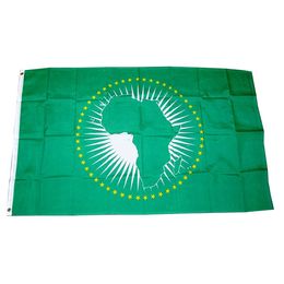 Afrikaanse Unie Afrika Landen United Power Flag 3x5, gedrukt Custom 100% polyester stof, gratis verzending