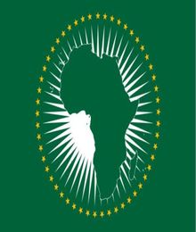 African Union Flag 3ft x 5ft Polyester Banner Vuelo 150 90cm Flagal personalizado Outdoor9607783