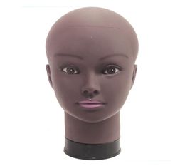 Cabeza de maniquí femenino Afro para hacer peluca, modelo de maniquí, práctica de estilismo, soporte para sombrero de peluquería, 54cm5975172