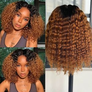 Perruque synthétique bouclée crépue Afro 12 pouces, perruques de cheveux humains de Simulation pour femmes noires B2624