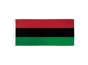 Afro Pan African Flag 3x5 ft Banner de coutures double 90x150cm cadeau de fête 68d Polyester Sell4358441