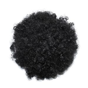 Extensiones de cola de caballo Afro Puff para mujeres negras Kinky Curly Drawstring Hair Ponytail Hairpieces Clip en extensión de cabello 120g envío gratis