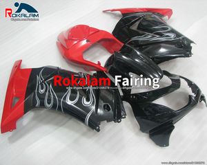 Aftermarket-body voor Kawasaki Ninja 250R Fairings EX250 EX 250 2011 2012 Motorfiets Fairing Kit 2009 2009 2010 (spuitgieten)