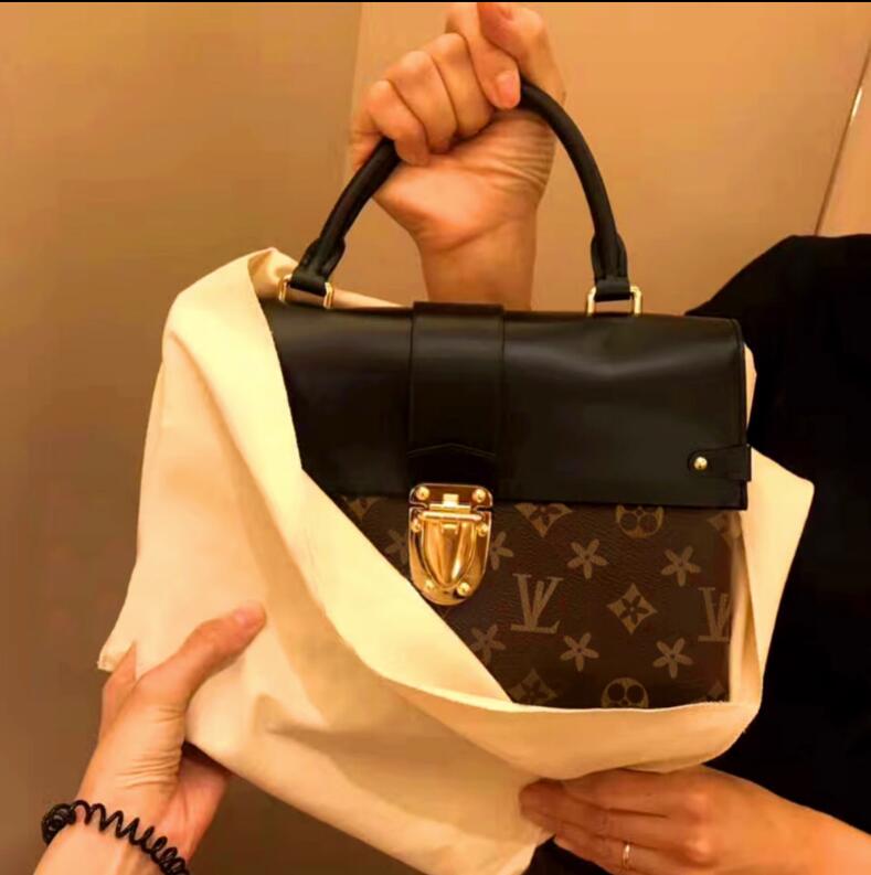 Klassieke stijl locky bb designer tas draagtas lederen schoudertassen clutch handtas luxe merk Latch tassen avondpakketten
