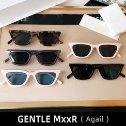 Agail doux GM lunettes de soleil pour femmes hommes lunettes noires oeil de chat MGlasses espion mode surdimensionné luxe marque de créateur corée