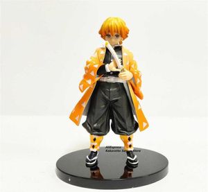 Agatsuma Zenitsu PVC Actie Figuren Thunderclap en Flash Effect Anime Kimetsu No Yaiba Figurinemodel Toys LJ20102727345174352