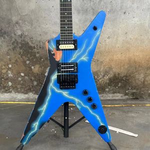 Aged Blue Wash. Burn Dimebag 