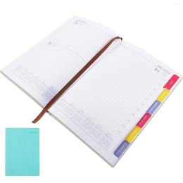 Agenda Book Notebooks werken praktisch schrijven Kladblok Portable Planner Dagelijks ongedateerd wekelijkse Maandelijkse Paper Office Use Pads