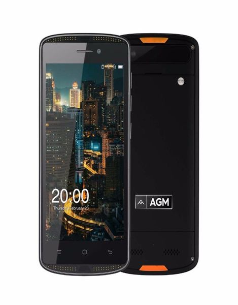 AGM X1 Mini IP68 étanche 50quot 4000mAh grande batterie MSM8909 Quad Core 2GB 16GB Android 60 8MP NFC OTG 4G Smartphone3369182