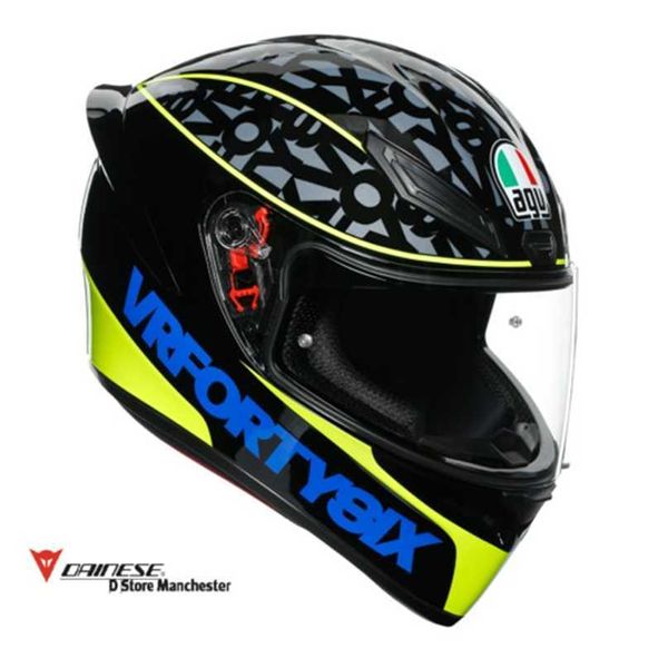 Casques intégraux AGV casques de moto pour hommes et femmes AGV K1 Speed 46 casque de tourisme urbain Sport L WN-TFH8