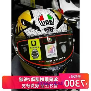 AGV PISTA GPRR 2024 MIR Fibra de carbono Moto Racing Miya Golden Egg Casco completo 9YVS