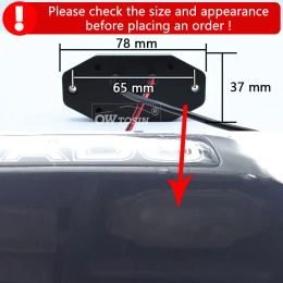 AHD 1920x1080p Caméra automobile pour Toyota Land Cruiser 80 Prado 90 120 FJ Cruiser 2006-2019 Plaque d'immatriculation du support de caméra arrière