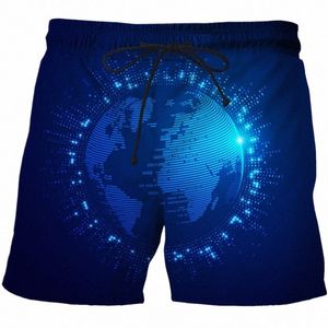 ai Technology Series 3D Print Mannelijke Shorts Bermudashorts voor Heren Herenkleding Oversized Nieuwe Zomer Casual Joggingbroek Unisex B6cs#