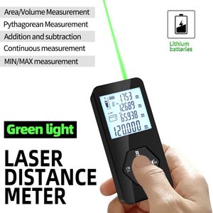 Aicevoos télémètre Laser numérique à lumière verte 50M70M100M120M télémètre de faisceau Trena ruban à mesurer Roulette 240109