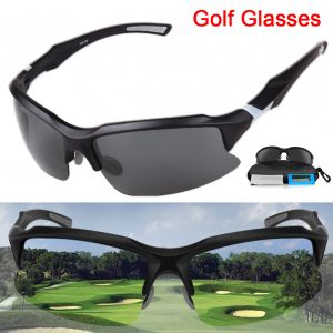 Hulpmiddelen 1 set Golfbrillen Voor Golfer Zonnebrillen doos Outdoor Sport adis Polarisatiebrillen Coole modieuze Outfit Reisartikelen