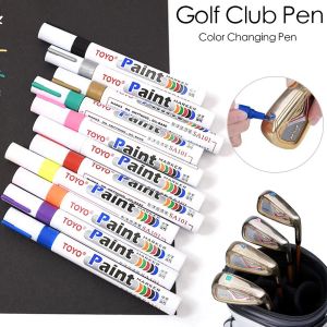 Aids 11 Stuks Meerkleurige Zonnebrandcrème Die Power Golf Accesoires Inkt Pen Golf Club Pen Kleur Veranderende Pen Acryl Schilder