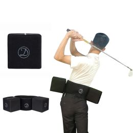 1 ensemble d'entraîneur de Swing de Golf, Correction de Posture, entraînement de taille de Swing de Golf, aides à l'entraînement de Swing de Golf portables pour débutants